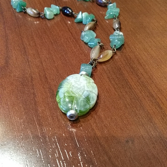 Vintage beaded necklace - Picture 4 of 5